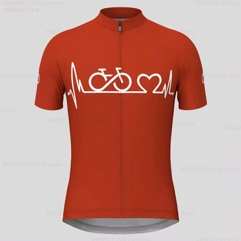 Abbigliamento Da Ciclismo Estivo Per Uomo Kit MTB Maglia Da Ciclismo A Maniche Corte Traspirante Per Bici Da Strada