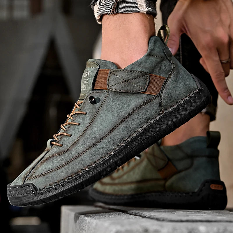 Scarpe Casual Da Uomo Fatte A Mano Basse Alla Moda Comode Per Tutte Le Stagioni Taglie Grandi Calzature Maschili