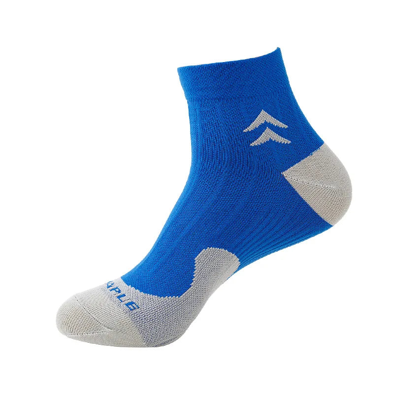 Calzini Sportivi Uomo Caviglia Alta Compressione Con Protezione Per Corsa Cotone Nylon Stile 41