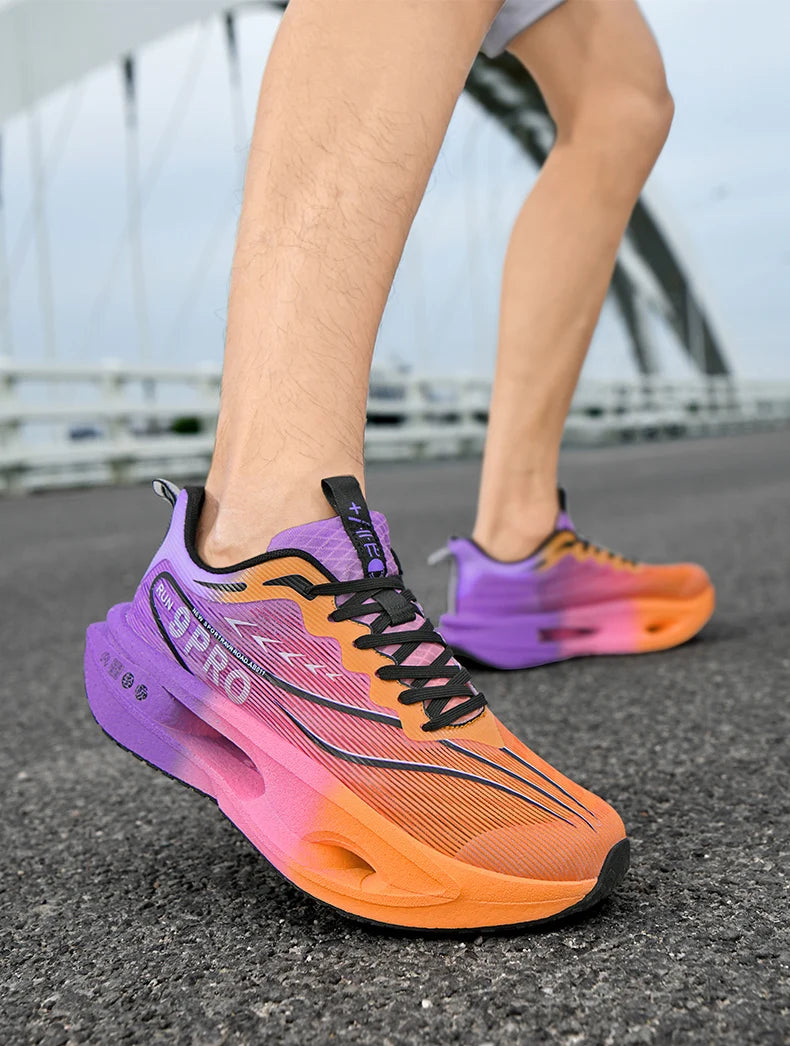 Scarpe Da Corsa Con Piastra In Carbonio Per Maratona Antiscivolo Ammortizzanti Uomo E Donna