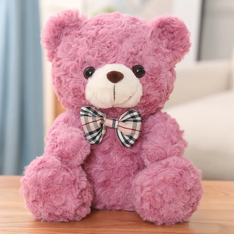 Orsacchiotto Peluche 25 Cm Imbottito Morbido Cartone Animato Regalo Per Bambine E Ragazzi Sorprendente