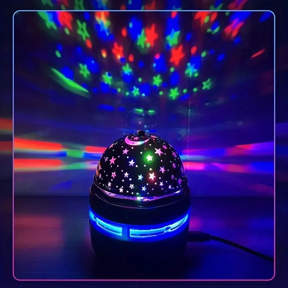 Lampada Da Tavolo USB Portatile Con Luce Notturna Stellata LED Proiettore Sala Giochi Decorazione Della Camera Da Letto