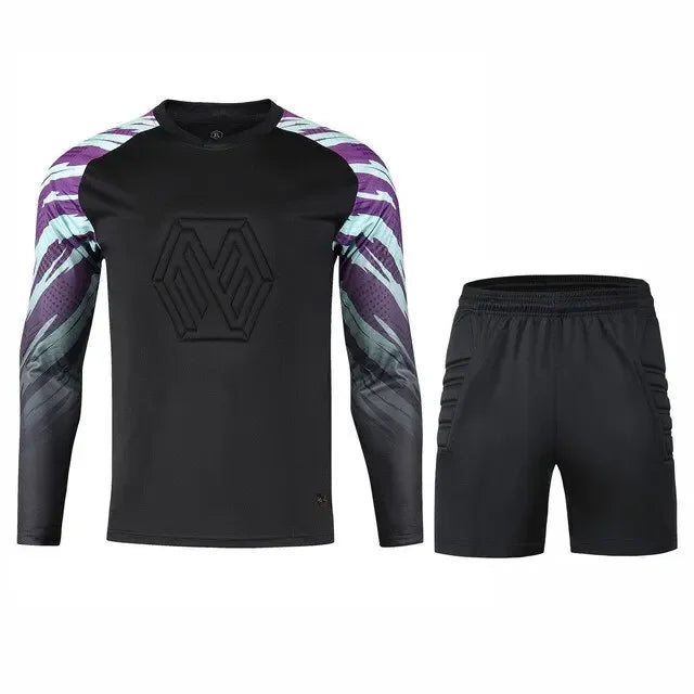Maglie Da Portiere Da Calcio Per Bambini Adulti Personalizzate Tuta Portiere A Maniche Lunghe Uniforme Da Calcio