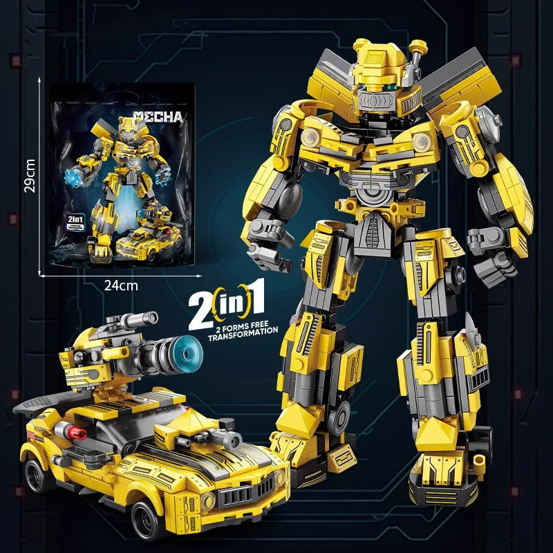 Autobots Decepticons Trasformazione Robot Mattoni Per Bambini Educativo Giocattolo Regalo Compatibile Con Lego Età 14
