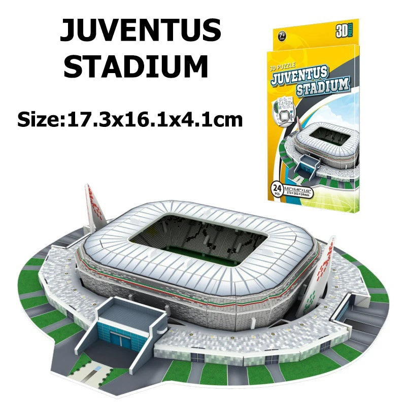 Campo Da Calcio In Miniatura 3D Puzzle Fai Da Te Dei Stadi Famosi Per Fan E Regalo Di Compleanno