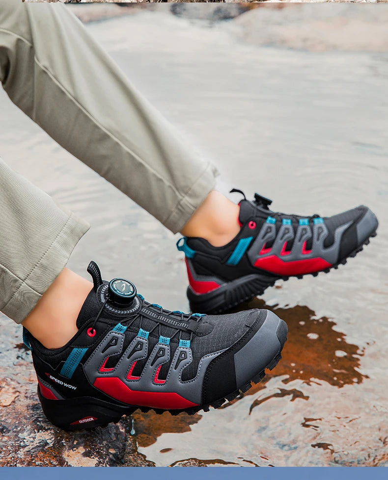 Scarpe Da Trekking Da Uomo In Pelle Scamosciata Esterno Scarpe Da Ginnastica Tattiche Da Caccia Resistente All Usura