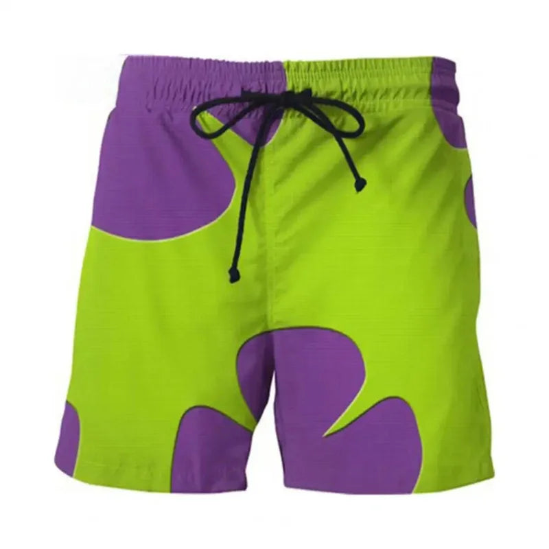 Pantaloncini Da Spiaggia Bambini 3D Stampa Ciambella Fiori Grafica Costume Da Bagno Estate Moda