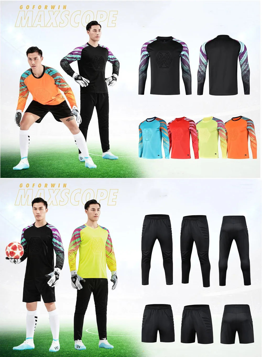 Maglie Da Portiere Da Calcio Per Bambini Adulti Personalizzate Tuta Portiere A Maniche Lunghe Uniforme Da Calcio