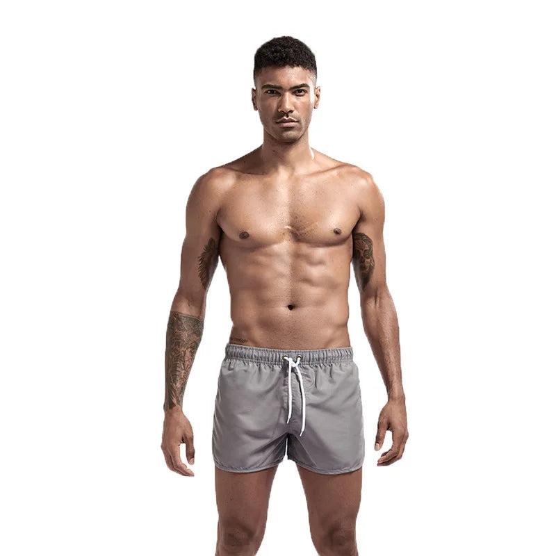 Pantaloncini da Bagno da Uomo da Surf ad Asciugatura Rapida Traspiranti con Coulisse e Tasche per Spiaggia Estiva
