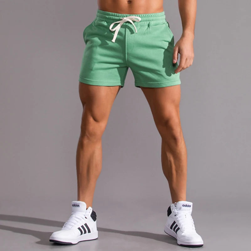 Pantaloncini Sportivi Casual Da Uomo In Cotone Con Tasche E Asciugatura Rapida Per Palestra Jogging Running Spiaggia 4XL