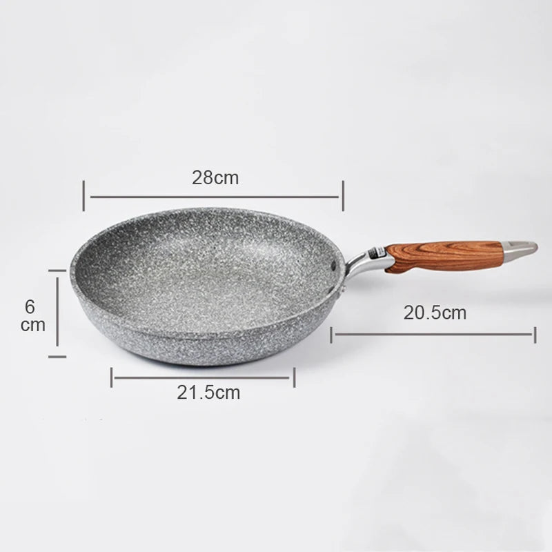 Padella antiaderente padella Wok padella per bistecca domestica Pancake fornello a induzione fornello a gas pentola speciale padella antiaderente durevole