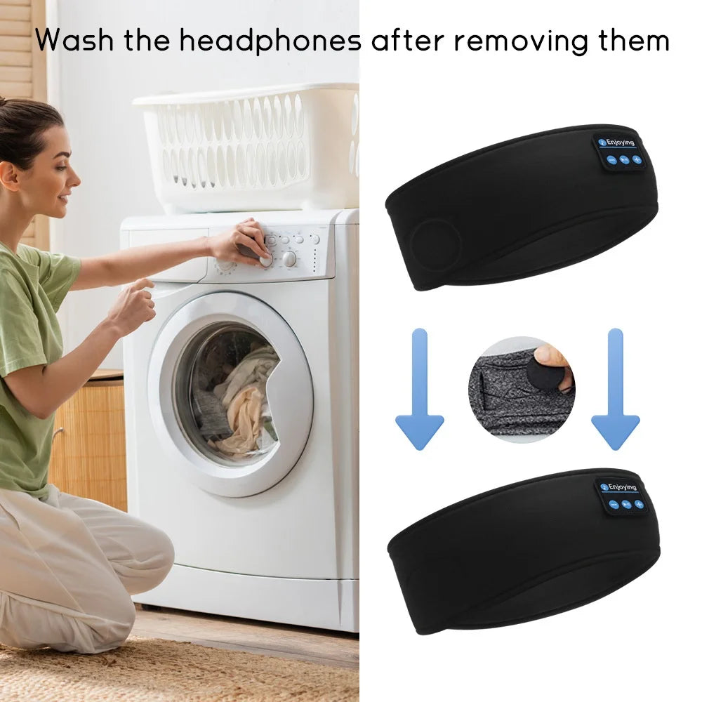 Cuffie Wireless Bluetooth Sportive Con Maschera Per Occhi E Fascia Per La Testa Senza Fili Auricolari Air Pro