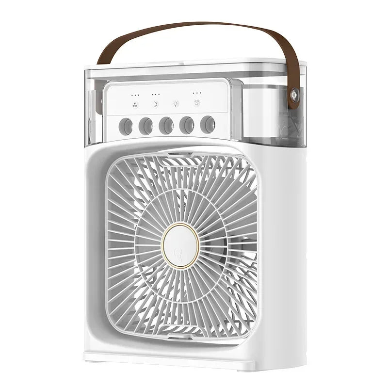 Ventilatore Umidificatore Portatile Per Uso Domestico Condizionatore Aria Tre Velocità Raffreddamento