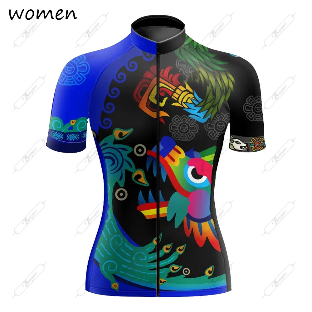 Maglia Da Ciclismo Donna Estate Premium Traspirante Team Racing Abbigliamento Da Ciclismo Maglia Da Bici Corta
