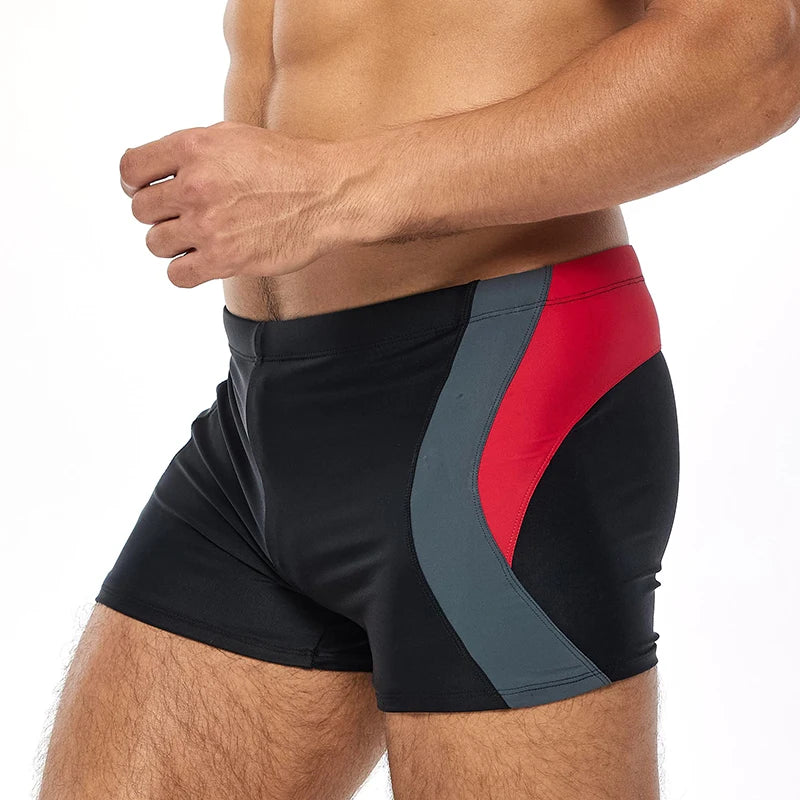 Datifer 2025 Costume da Bagno Uomo Bikini in Nylon Spandex Aderente Monocromatico Comfort