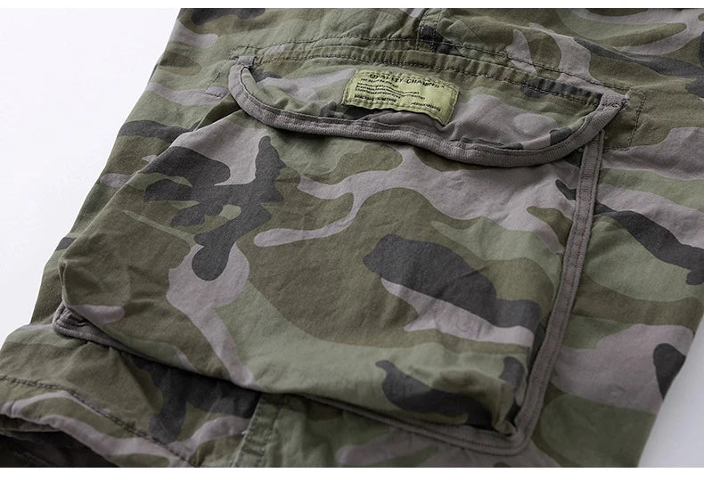 Pantaloncini Cargo Estivi Da Uomo In Cotone Con Tasche Multitasche Per Spiaggia E Tempo Libero Casual Primavera