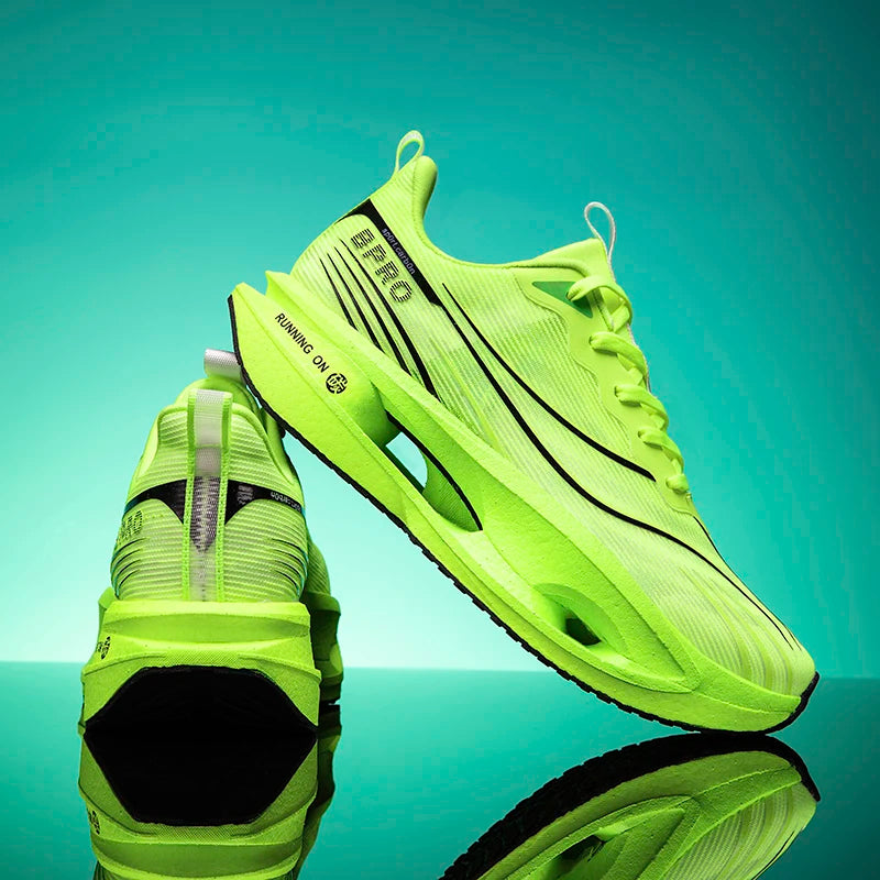 Scarpe Da Corsa Unisex Leggere Traspiranti Carbon Board Specialità Maratona Scarpe Da Ginnastica Sportive