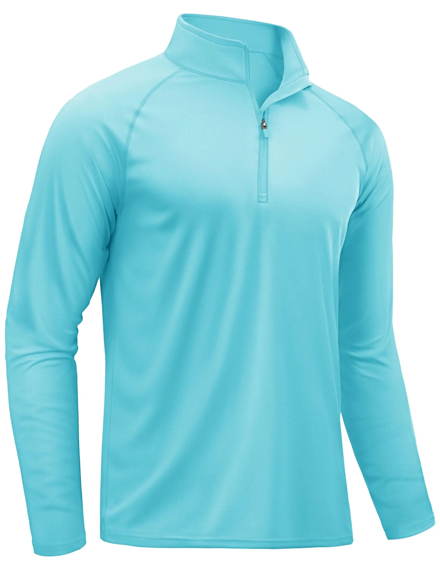 TACVASEN UPF50+ T-shirt con protezione UV Camicia da pesca leggera a maniche lunghe ad asciugatura rapida da uomo Escursionismo all'aperto Allenamento Protezioni