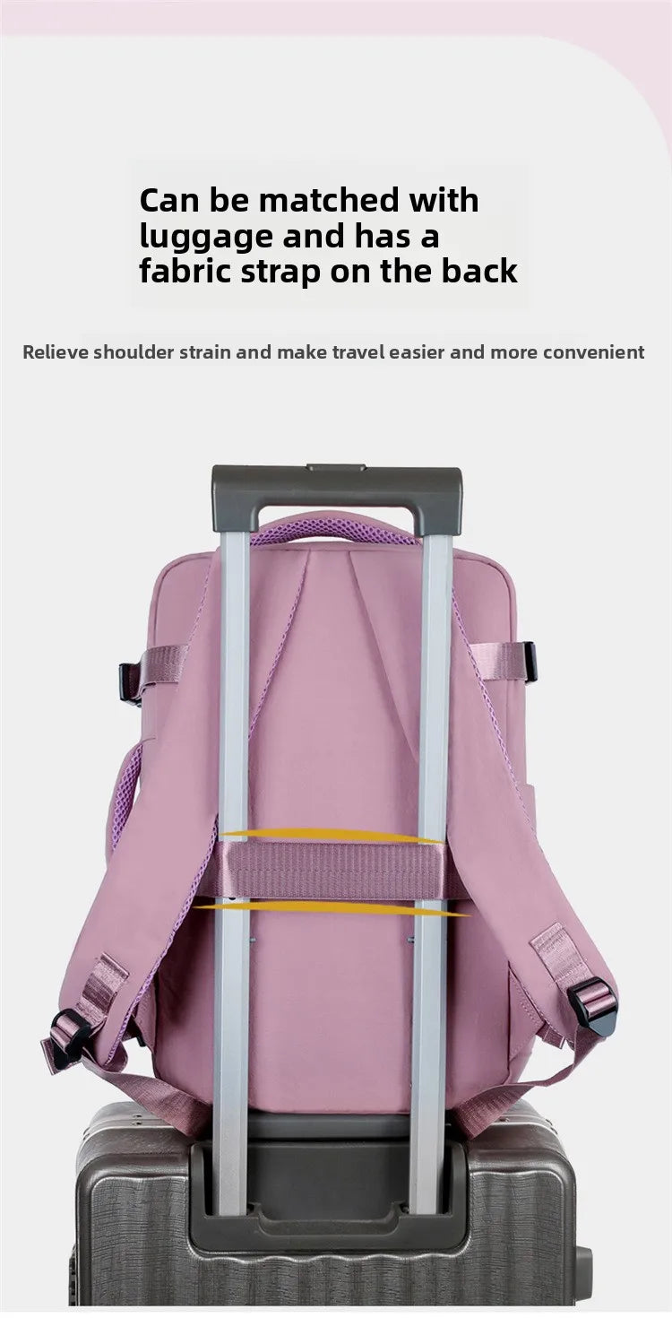 Zaino Viaggio Omologato Da Compagnia Aerea EasyJet Wizz Air Zaino Per Computer Professionale Leggero Grande Capacità