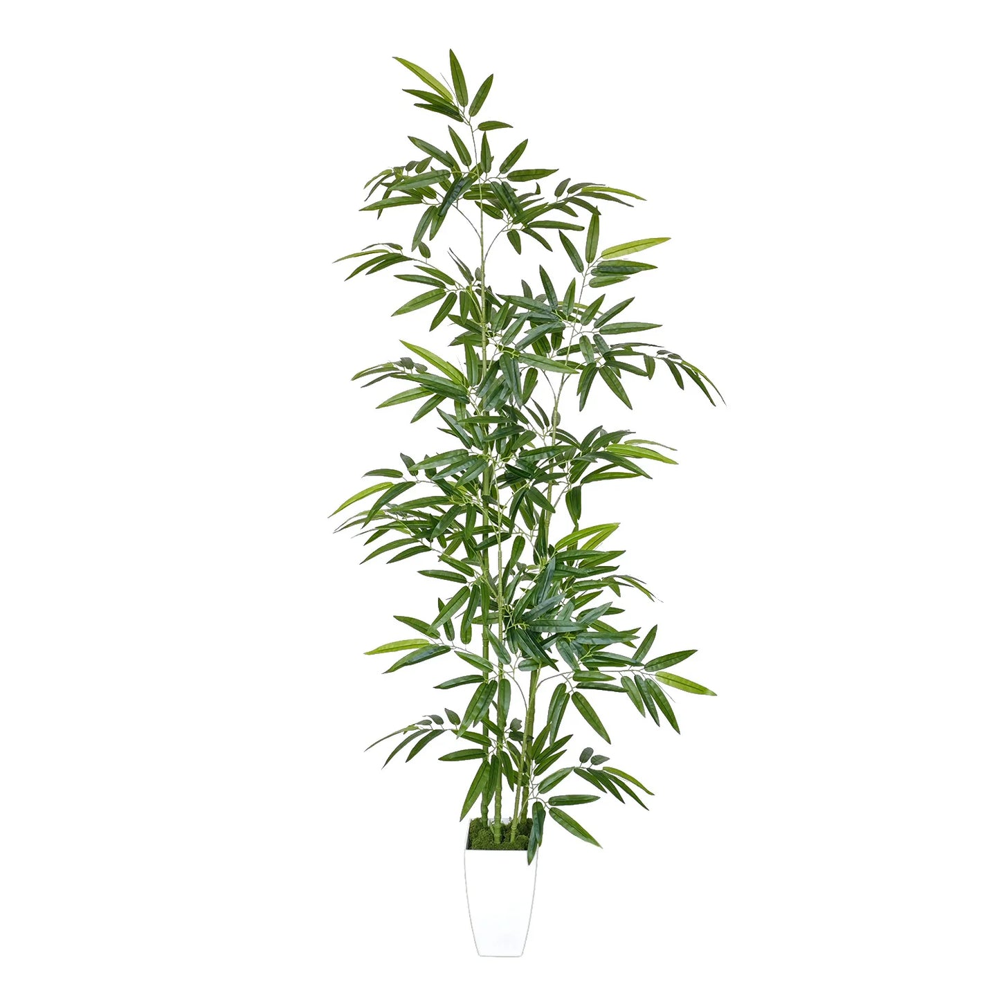 Bambù Artificiale Verde Grande Altezza Regolabile Da 160 A 210 Cm Per Decorazione Giardino E Ambienti
