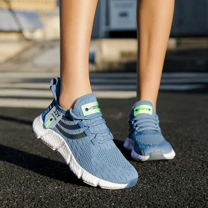 Scarpe Sportive Da Uomo Leggere E Traspiranti Sneakers Da Corsa Nere In Mesh Esterni Scarpe Da Passeggio Atletiche