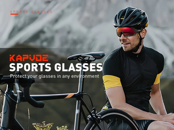 Occhiali Da Ciclismo Polarizzati Kapvoe UV400 Con 5 Lenti Intercambiabili Per Uomo E Donna Unisex Sportivi Da Esterno