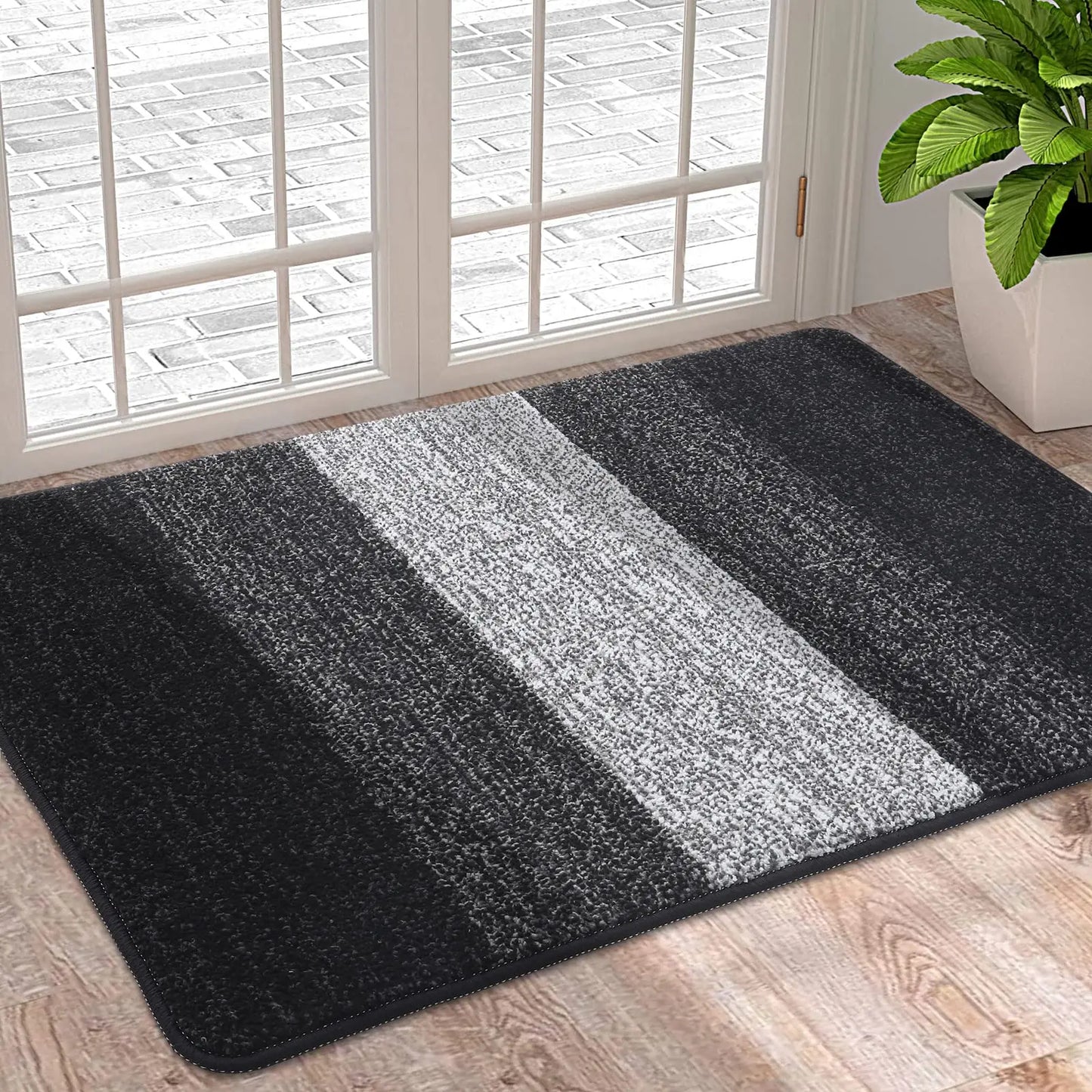 Kitinjoy Tappetini Per Porte Da Interno Lavabili Zerbini Morbidi Dirt Trapper Tappetino Per Porta Per Porte Super Assorbenti