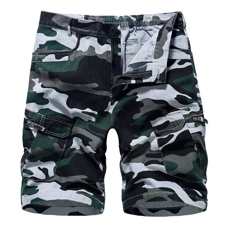 Pantaloncini Cargo Mimetici Da Uomo Con Tasche Estivi 2025 Pantaloni Corti Da Uomo Abbigliamento Maschile