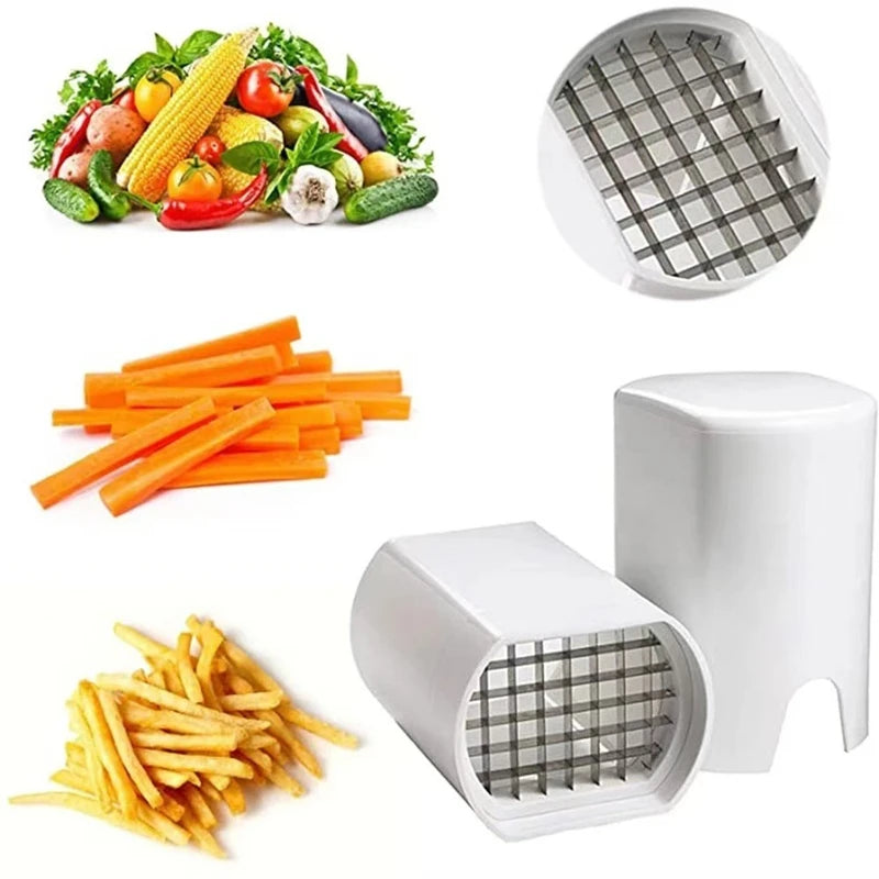 Taglierina Per Patate Fritte Ecologica Affettatrice Rapida Strumento Da Cucina Per Patate Veggie Dicer Veg Chopper