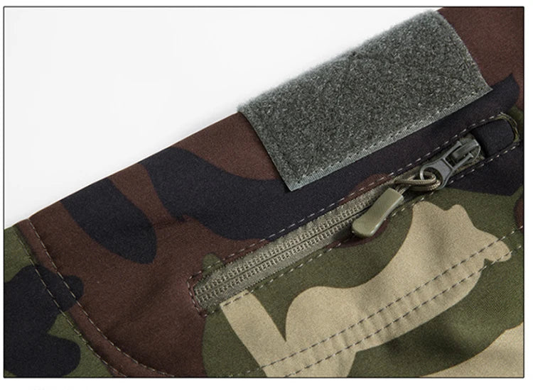 Lurker Giacca Soft Shell Tattica Pelle di Squalo Uomo Impermeabile con Cappuccio Mimetica Esterno da Caccia Autunno
