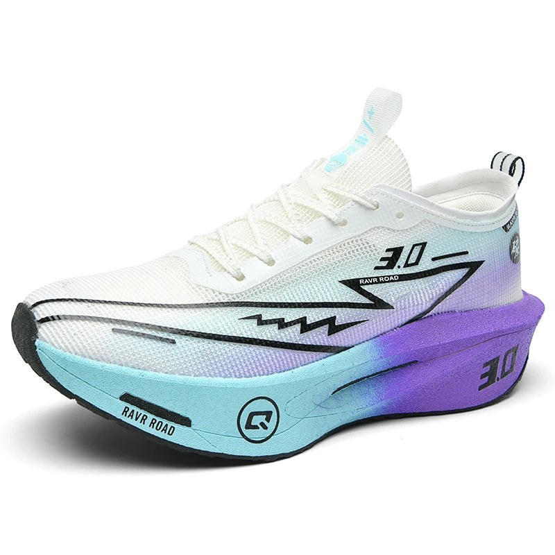 Scarpe Da Corsa Uomo Piastra In Carbonio 3.0 Maratona Rimbalzo Stabile Resistenti All Usura Scarpe Ginnastica Allenamento