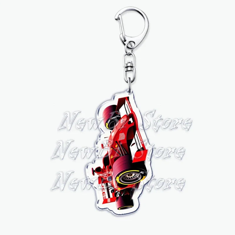 Portachiavi Con Ciondolo Per Auto Da Corsa Popolare Super Cool Per Accessori Borsa Gioielli Regali Fan Amici