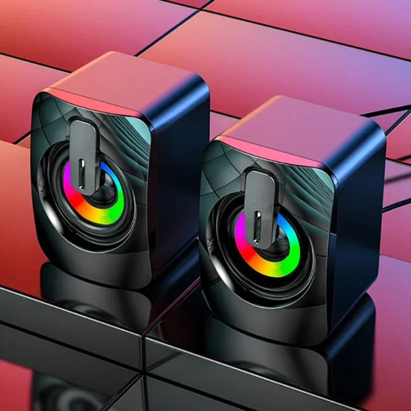 Ballena Altoparlante PC Stereo Ad Alta Fedeltà Con Microfono USB Cablato Ideale Per Gaming E Lavoro