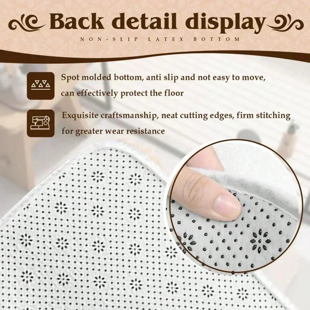 Tappetino Antiscivolo Per Porta Con Motivo Cuore Decorativo Ingresso Soggiorno Antibatterico Resistente Allo Sbiadimento