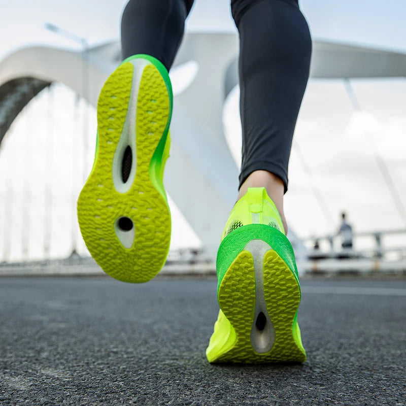 Scarpe Da Corsa Con Piastra In Carbonio Per Maratona Ammortizzanti Da Allenamento Uomo E Donna