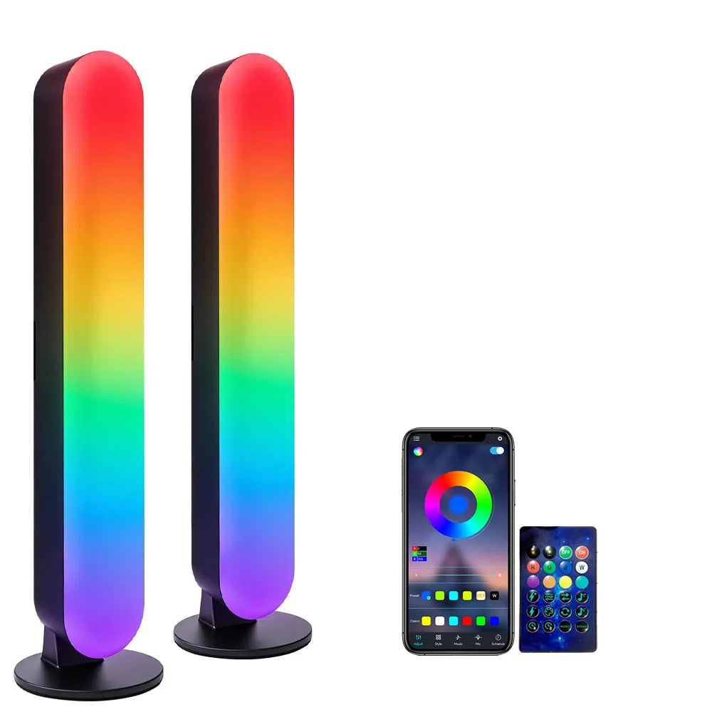 Barra Luminosa LED OpenRGB Per TV Con 16 Milioni Di Colori Controllo Remoto App Timer Modulare Da 1 A 3 Barre