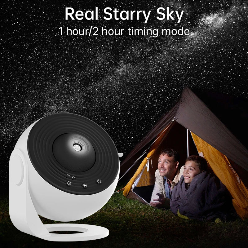 Proiettore Galaxy Con Luce Notturna E Cielo Stellato A 360 Gradi Cameretta Regalo San Valentino Decorazione Matrimonio