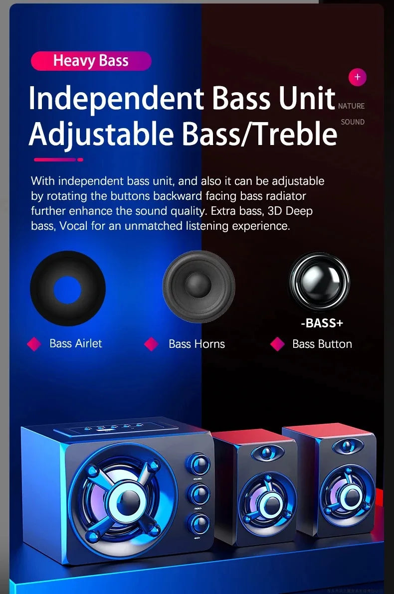 Barra Sonora Bluetooth HiFi 3D Con LED Colorati Per TV E Home Theater Immersiva Per Appassionati Cinema
