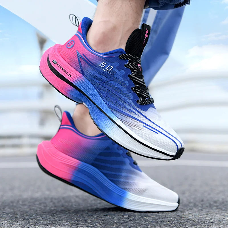 Sneakers Casual Di Lusso Da Uomo Traspiranti Scarpe Da Corsa Mocassini Alla Moda Comode Per Gara Con Aumento Di Altezza