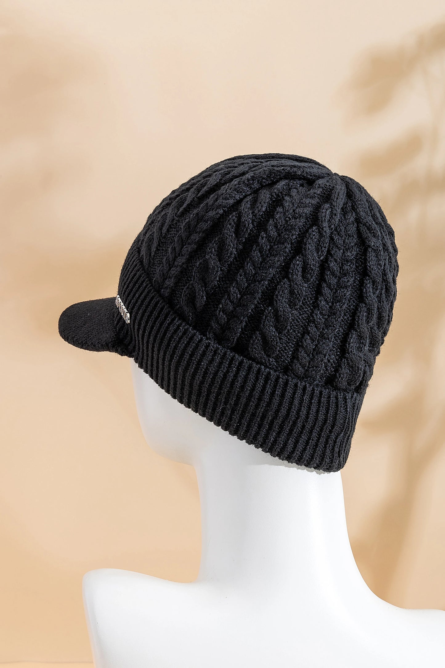 Cappello Invernale Unisex Caldo Con Bordo Foderato In Pelliccia Sportivo Per Uomo Donna Lavorato A Maglia All Aperto