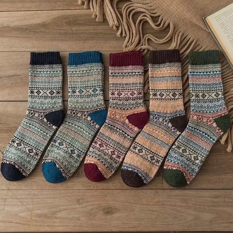 Calze Sportive Uomo in Cotone Bamboo Traspiranti Regolano Umidità per Comfort Tutto il Giorno Autunno Inverno 10 Paia