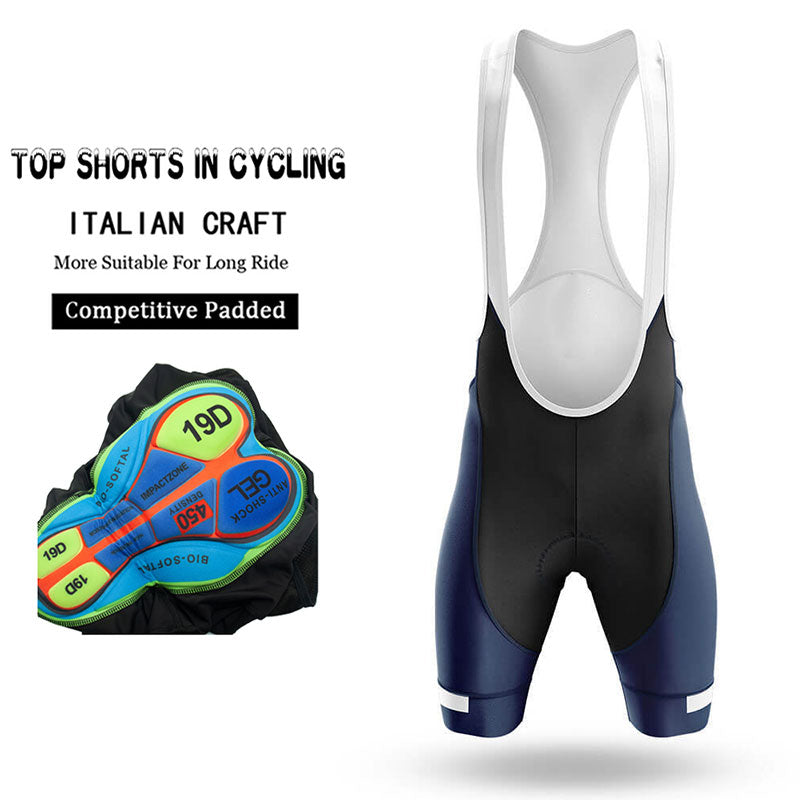 Pantaloncini con Bretelle da Ciclismo Estivi da Uomo Traspiranti con Gel Pad 19D per Mountain Bike