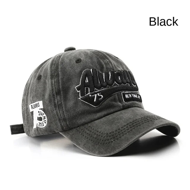 Berretto Da Baseball Unisex Cotone Lavato Con Ricamo Lettere Snapback Estate 2022 Hip Hop Casquette
