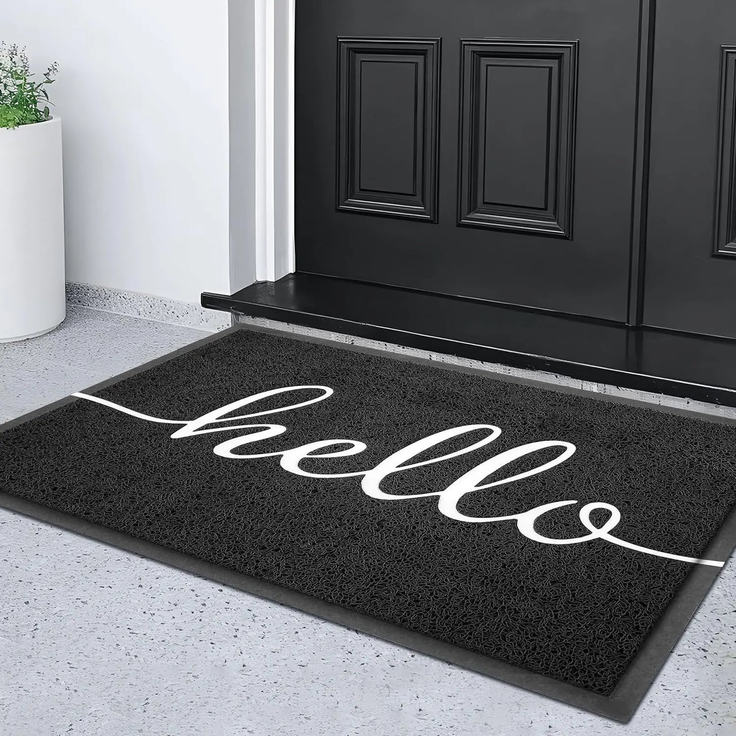 Tappetini Ingresso Antiscivolo Resilienti Assorbimento Del Fango Facili Da Pulire Adatti Per Garage E Ingressi