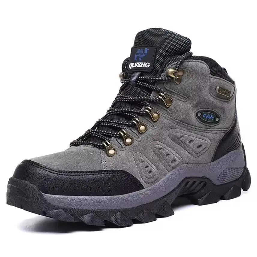 Scarpe Da Arrampicata Invernali All'aperto Da Trekking Antiscivolo Con Suola Spessa Uomo Calde