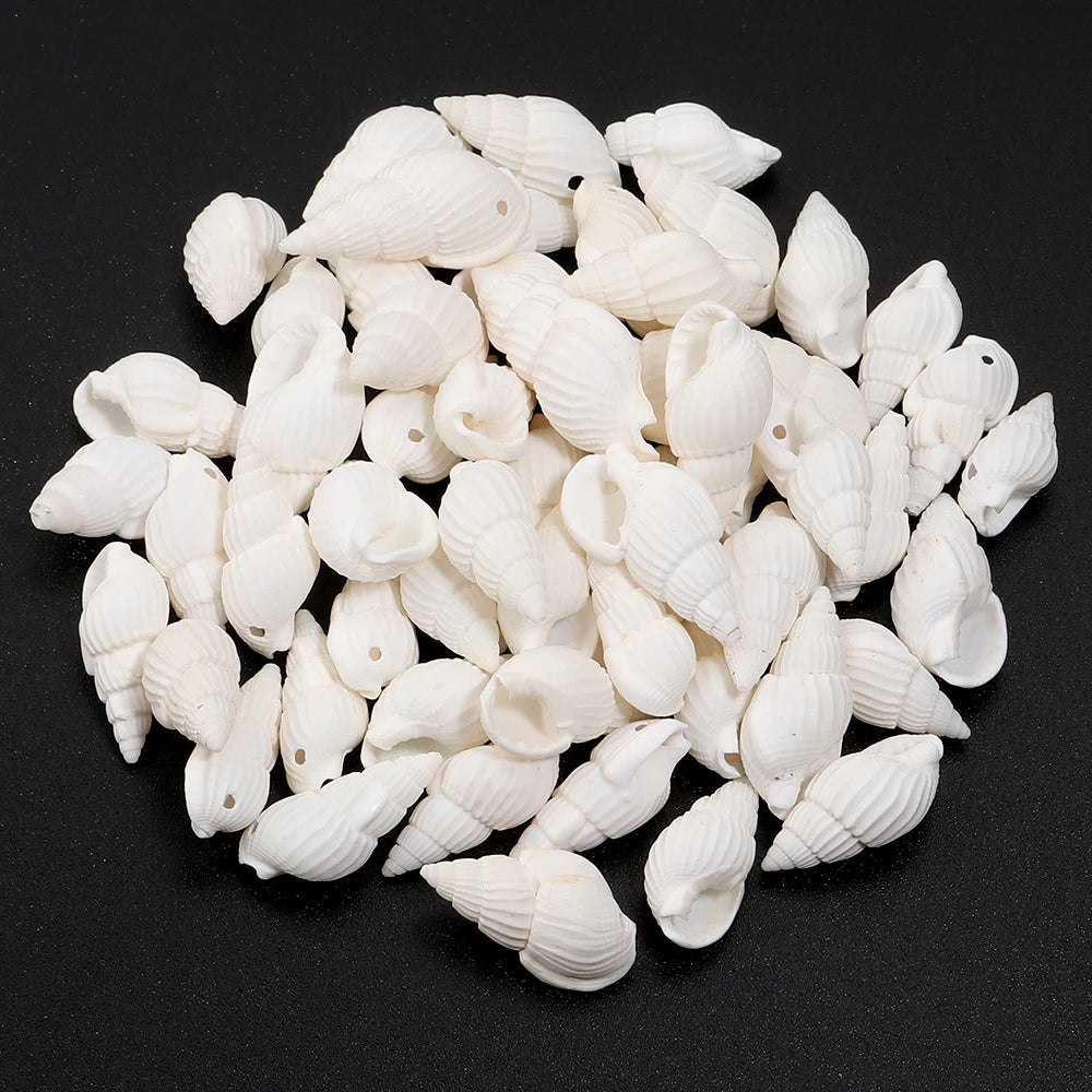 Perline Di Conchiglia Di Mare 30g 40g 50g Conchiglie A Spirale Distanziatori Per Artigianato Fai Da Te Decorazioni Casa