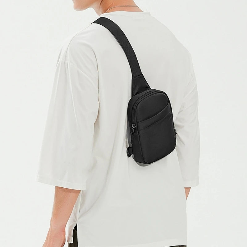 Marsupio Multifunzionale 2In1 Borsa Da Viaggio Per Esterni Uomo Donna Borsa A Tracolla Piccola Casual
