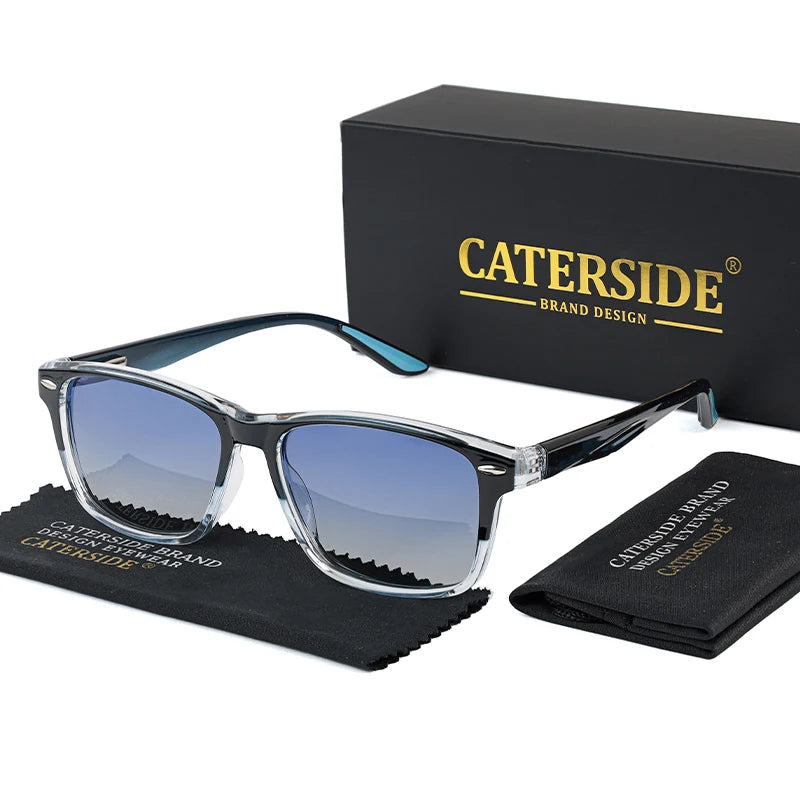 Caterside Occhiali Da Sole Polarizzati UV400 Retrò Unisex Lusso Per Guida Pesca E Sport All Aperto