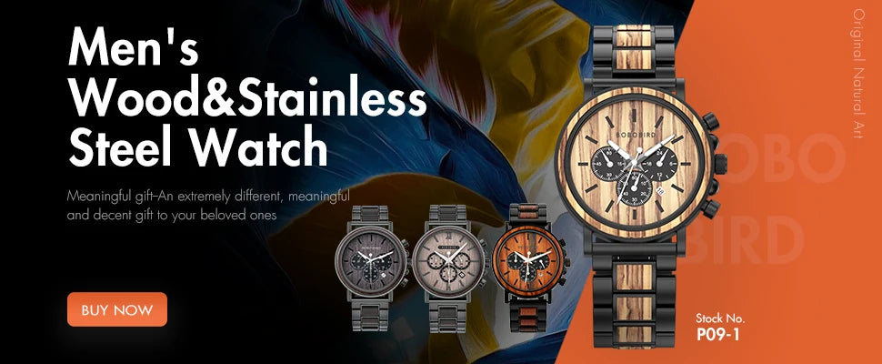Orologio In Legno Da Uomo Cronografo Luxury Top Brand Elegante Con Scatola Di Legno Logo Personalizzato Regalo Ideale