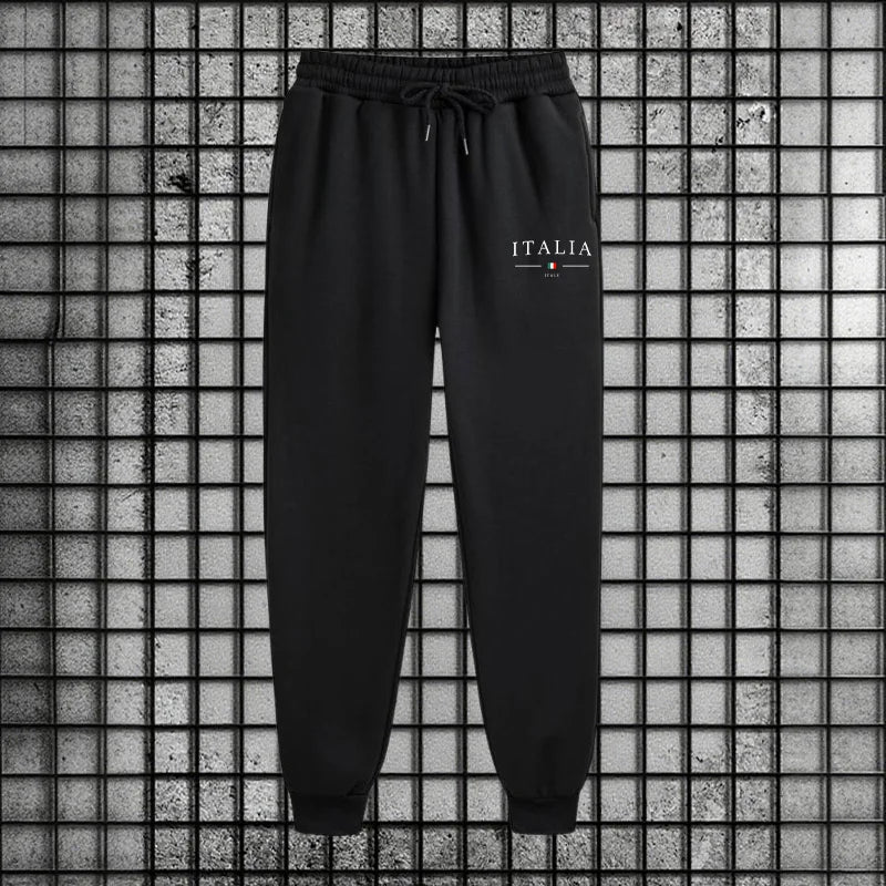 Tuta Da Uomo Di Qualità Con Cappuccio Monopezzo Felpe Con Stampa Streetwear Autunno Inverno Pantaloni